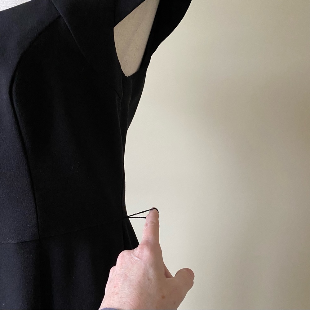 WHBM Classic Black Dress Size 4. - Picture 10 of 16